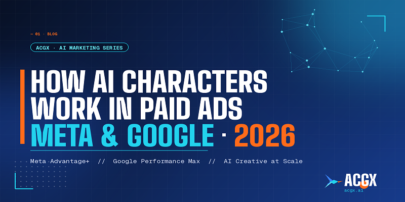 How AI Characters Work in Paid Ads on Meta & Google in 2026 | ACGX